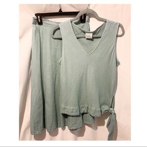 Two Star Dog tank top/ skirt set